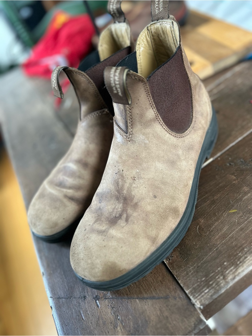 Men's Blundstones Light Brown